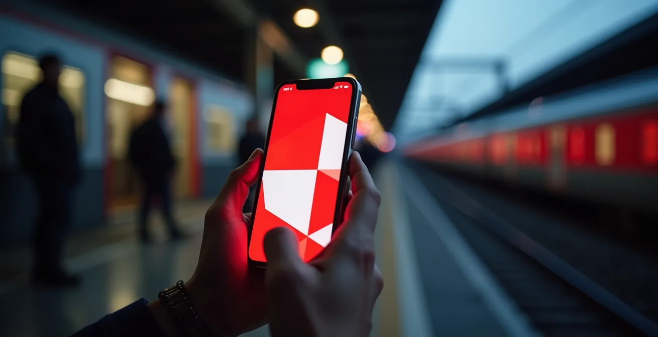 Visualisierung der strategischen Nutzung der Wagenreihung im DB Navigator