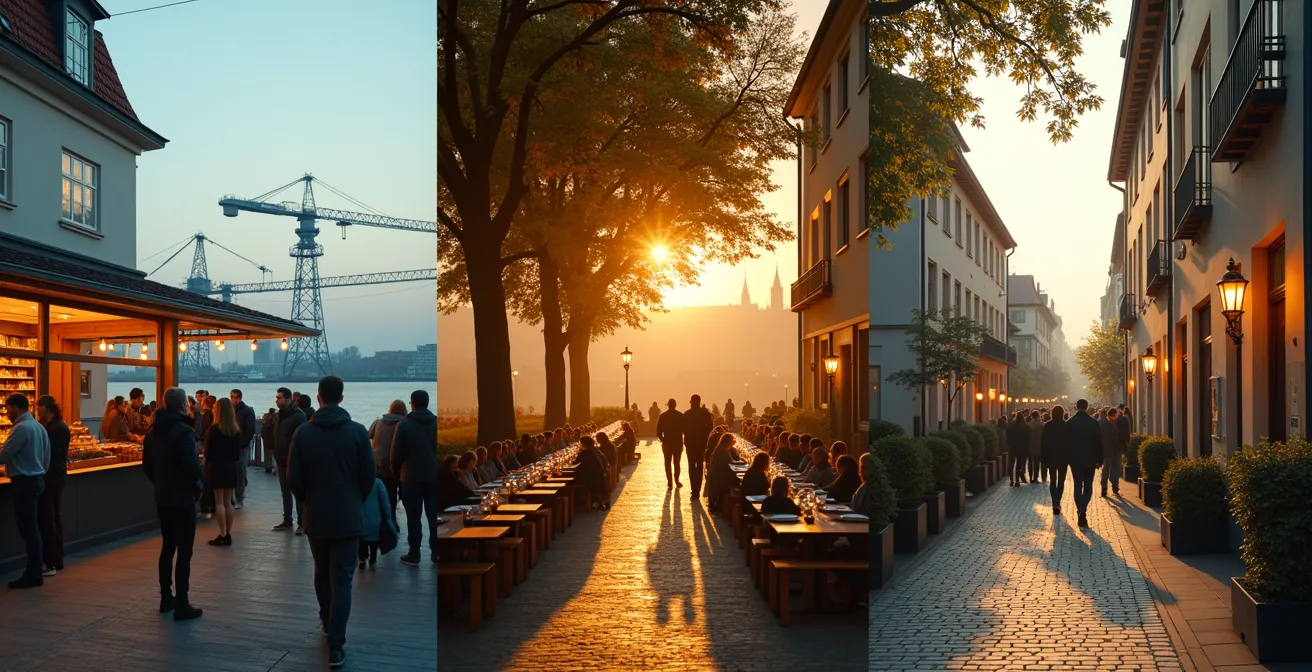 Verschiedene Feierabend-Kulturen in deutschen Regionen